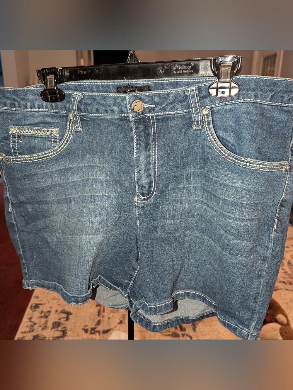 Earl Jeans Medium Blue Denim Women's Jean Shorts
